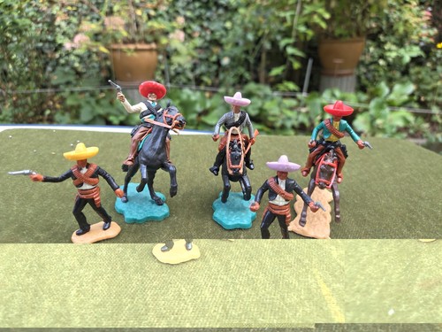 Timpo toys figuren western - 5,