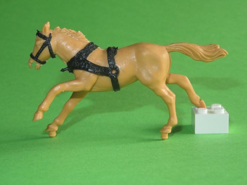 Timpo toys kutschpferd - ,